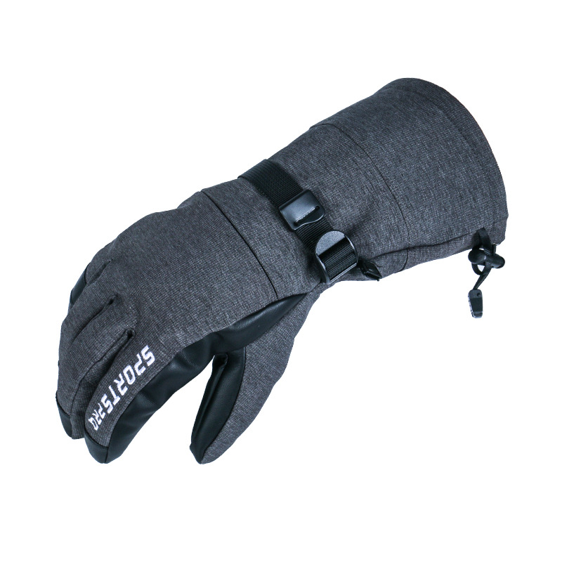 跨境现货冬季滑雪手套 户外登山骑行摩托车防风防水触屏保暖手套