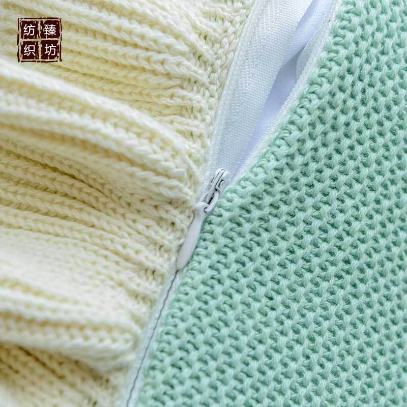 靠垫女王荷叶边办公室沙发靠垫抱枕床头靠含芯大靠枕靠背套