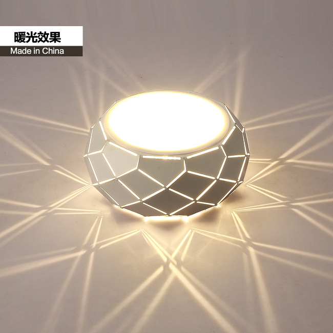 (Dark) LED5 watt warm light 16 cm