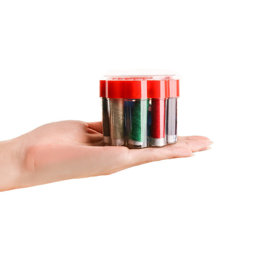 2 Yuan Store Sewing Box Old Woman Hand Sewing Needle Sewing Kit Sewing Treasure Box Free Tape Measure Thimble Manufacturer Wholesale