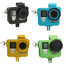 适用于gopro4 Hero4笼 CNC保护框 gopro金属保护套笼 升级套件