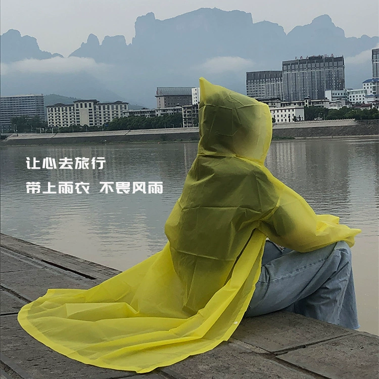 Прямые поставки с фабрики 2021 новые одноразовые мужские и женские плащи из ЭВА, дорожные легкие пончо на открытом воздухе, оптовая продажа на заказ