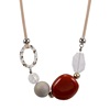 Acrylic beads, pendant, accessory, necklace, European style, internet celebrity, wholesale