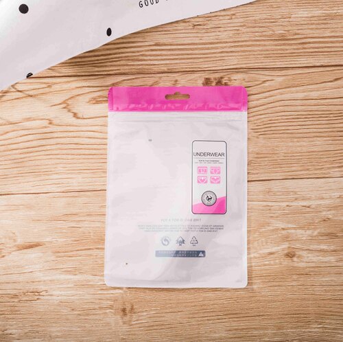 Underwear packaging bags, exquisite semi-open packaging bags for 1 to 5 pieces, underwear self-sealing high-end universal gift bags