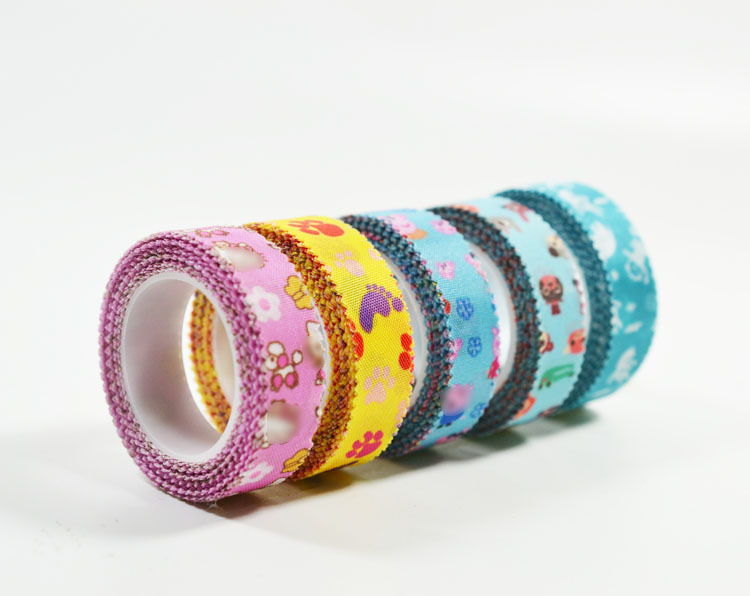 厂家卡通丝绸古筝胶布儿童透气专业演奏型舒适免剪可手撕 可定做|ms