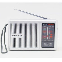 台式高靈敏度收音機內置高品質揚聲器老人收音機，高音量揚聲器
