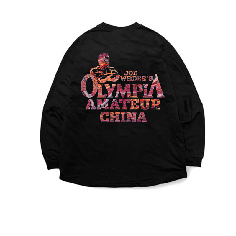 Men's Oversized Long Sleeve Hoodie For Gym And Athletic Training_voghion.com