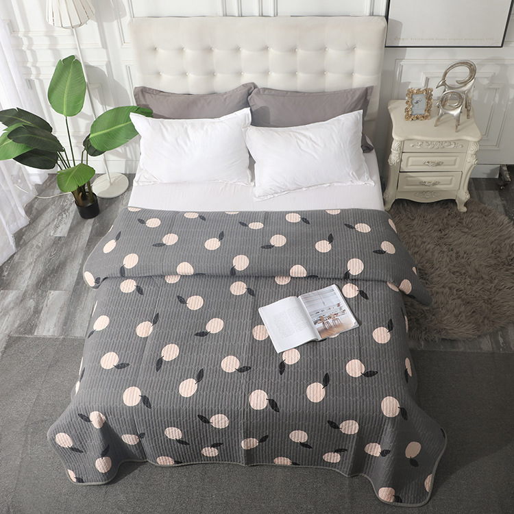 厂商直供全棉水洗床盖（夏被）