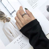 Retro metal woven ring, 2022 collection, Korean style