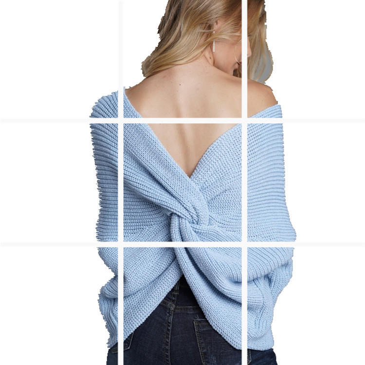 Suéter de punto de cuello redondo de longitud media para mujer, novedad de otoño e invierno 2025, ideal para el trabajo y el día a día, estilo transfronterizo, de Amazon.