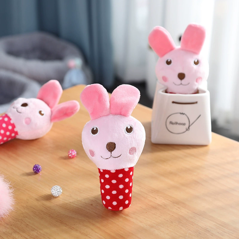 Игрушка, плюшевый интерактивный кролик, питомец, издает звуки
