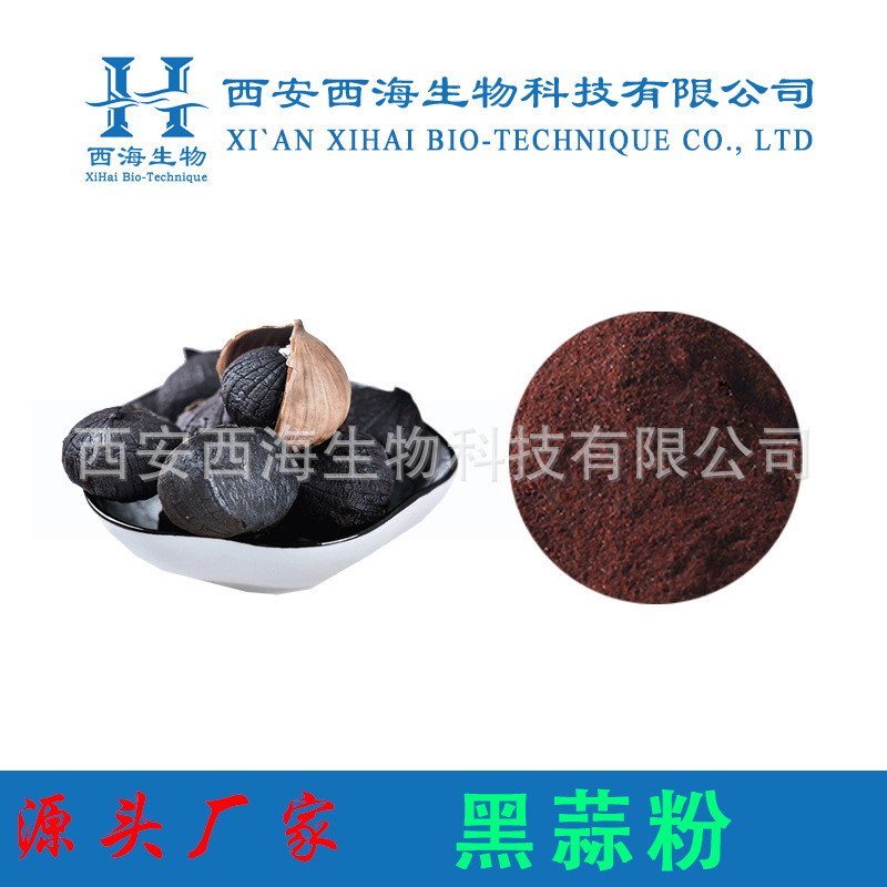 黑蒜粉99% 发酵黑蒜 食品级 黑蒜提取物 黑蒜多酚 厂家直供黑蒜粉
