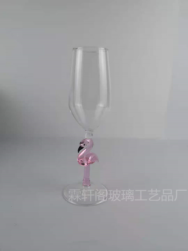 Creative glass cocktail wineglass