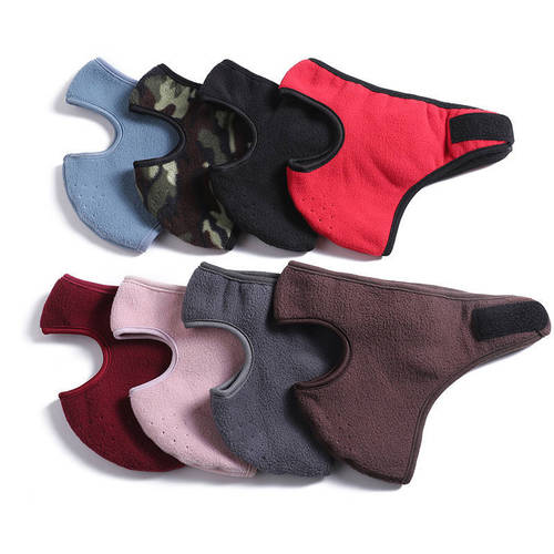 Winter and Autumn Face Mask, Warm and Thick Neck Protection, Ear Warm-Up, Unisex, Winter Windproof, Electric Bike Riding Full Face Cover