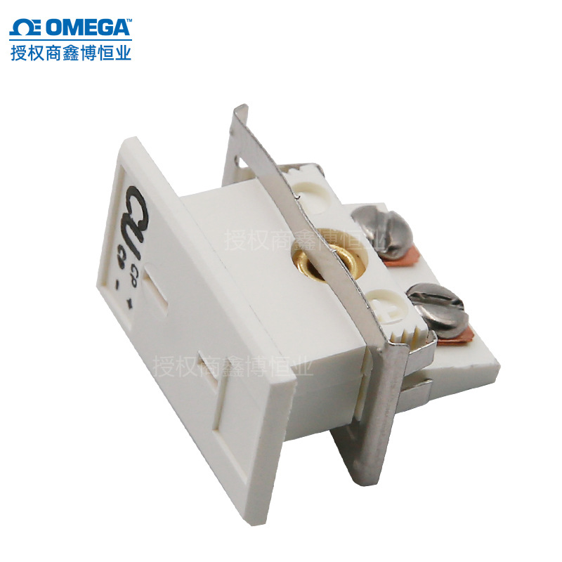 MPJ-U-F热电偶插座美国欧米测温补偿线端子热电阻连接器面板母座