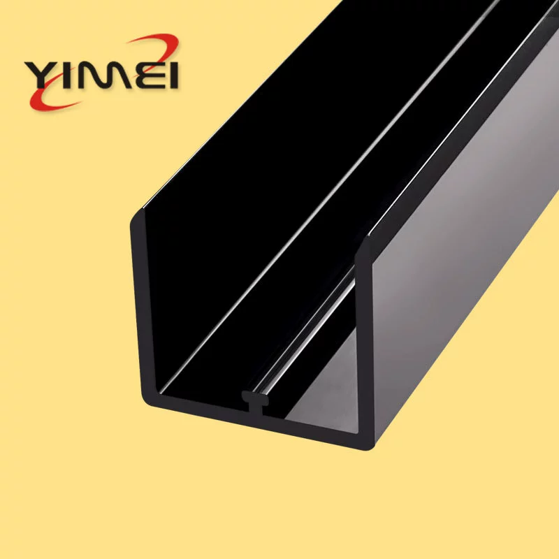 U -shaped plastic material factory supply flame retardant building materials accessories U -shaped plastic profile