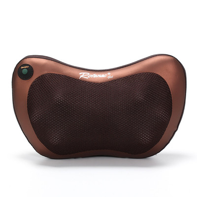 车载家用多功能腰颈椎按摩枕 电动按摩器车载家居两用按摩枕批发|ms