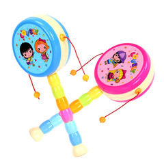 Baby Hand Drum Rattles for Newborns and Kids - A Traditional and Auspicious Toy for 0-3-6-12 Months