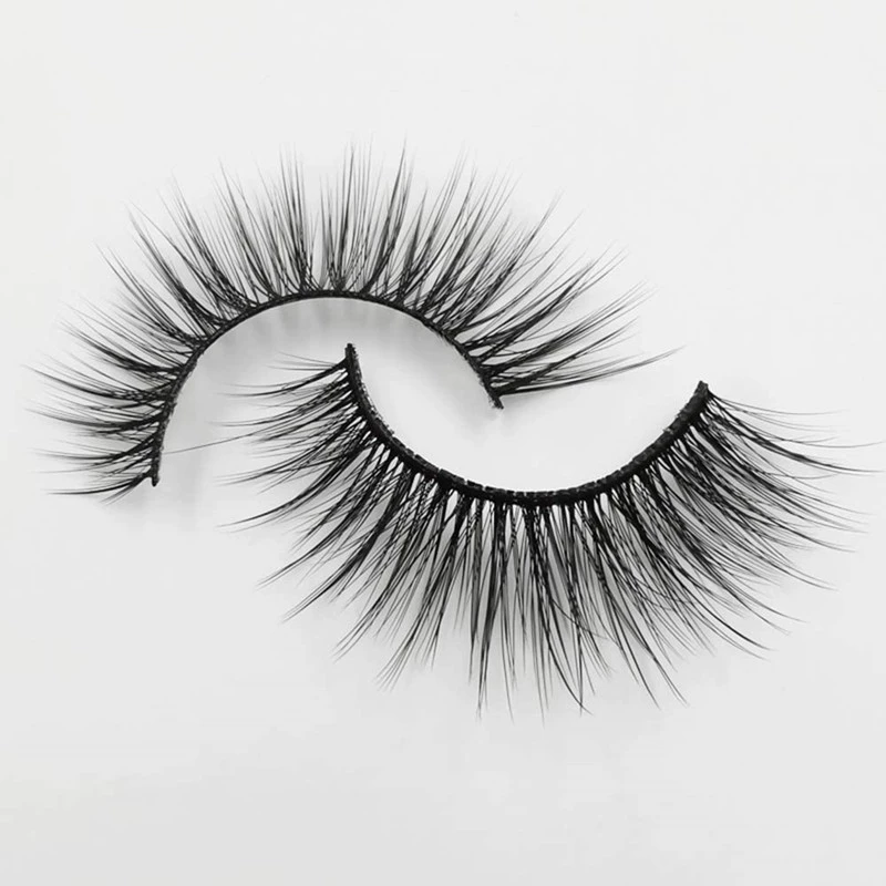 4对 仿水貂毛假睫毛 立体眼睫毛 Faux Mink Lashes For Extension
