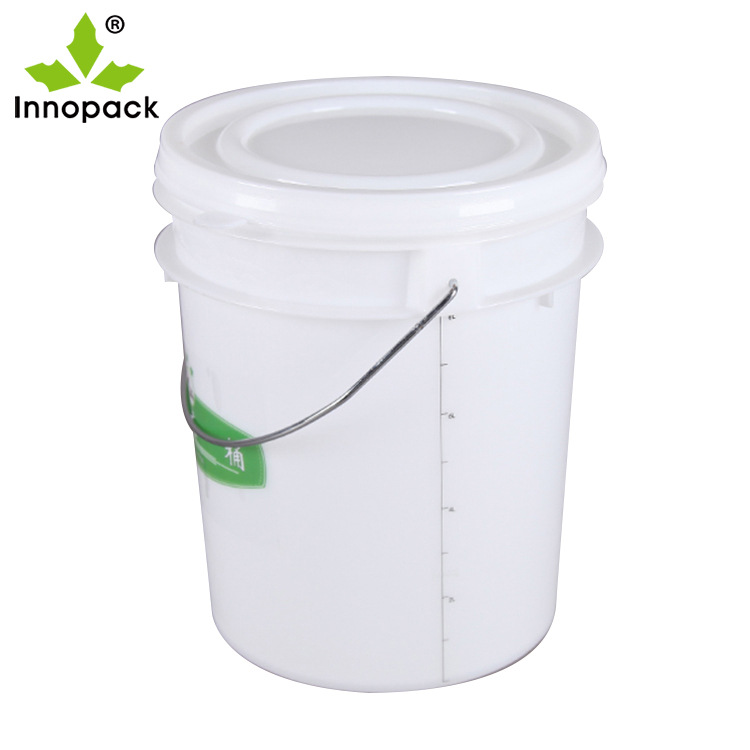 16升食品级pp料塑料圆桶，易开盖。