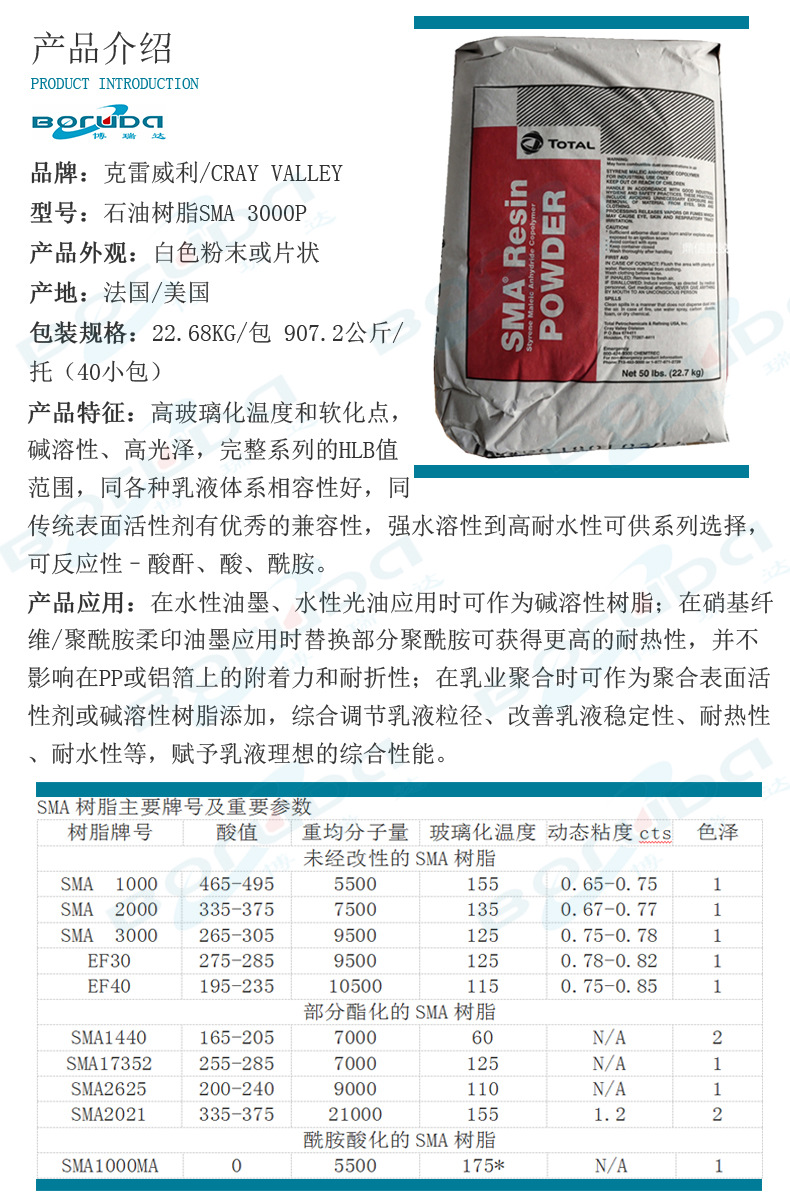 詳情2(克雷威利AMS樹(shù)脂3000P）