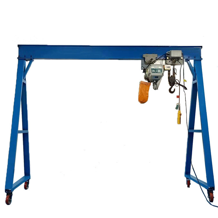 深圳升降式龙门架 手摇绞盘降式龙门吊架 定制可拆卸升降式龙门架