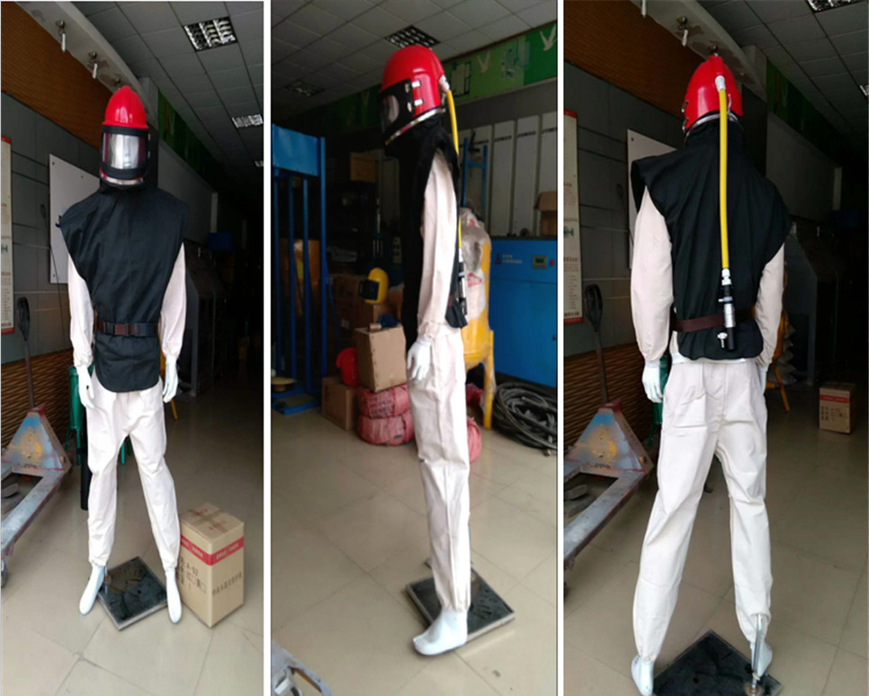 厂家供应喷砂头罩 密封性好 安全可靠 具备CE检测认证