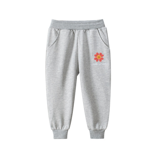 27home Girls Pants 2024 New Children's Outerwear Thin Style Western Style Children's Sports Pants One Piece Dropshipping