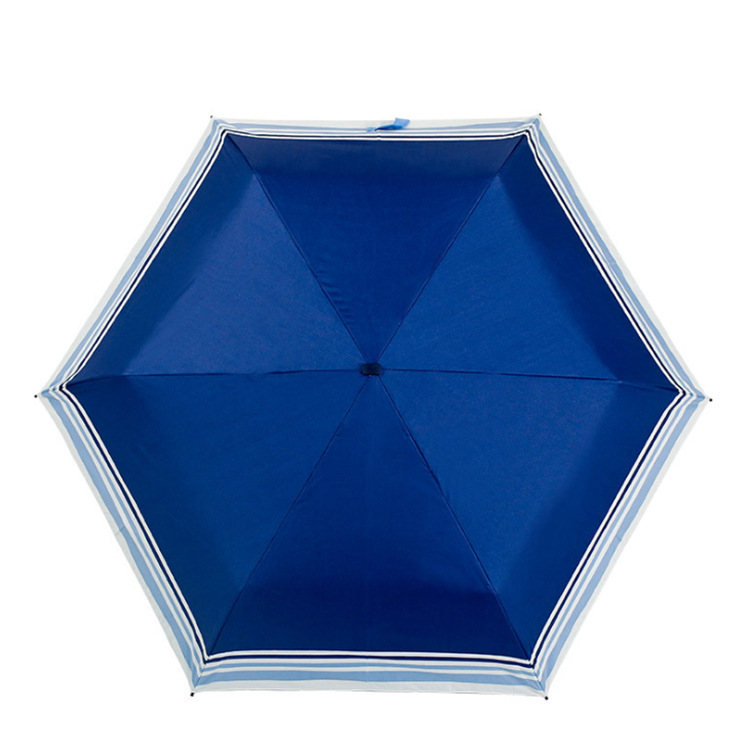 新款晴雨两用黑胶伞遮阳防晒防紫外线三折太阳伞折叠雨伞定伞logo