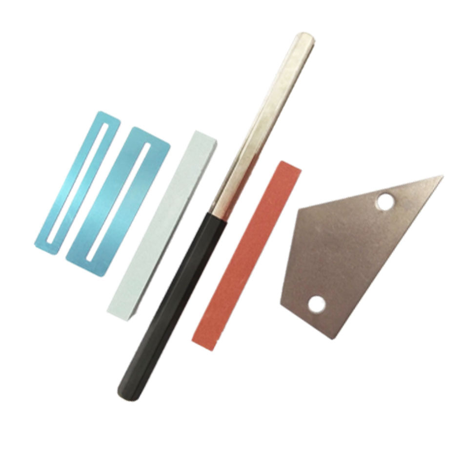 Guitar, tools set, file, music pad with accessories