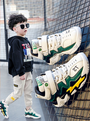 男童棉鞋2020冬季新款加绒加厚保暖儿童运动鞋中大童韩版潮休闲鞋|ms