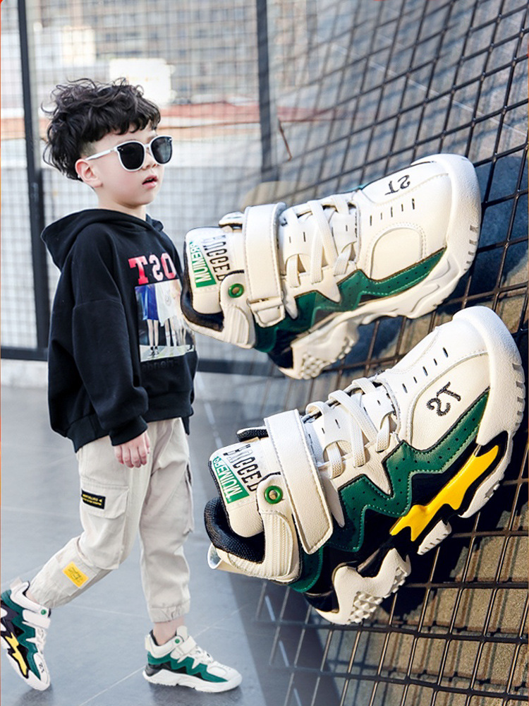 男童棉鞋2020冬季新款加绒加厚保暖儿童运动鞋中大童韩版潮休闲鞋|ms