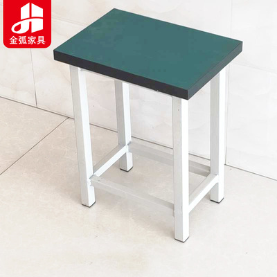 廠家定制學校培訓課桌小方凳 流水線車間工作凳刨花板小方凳批發