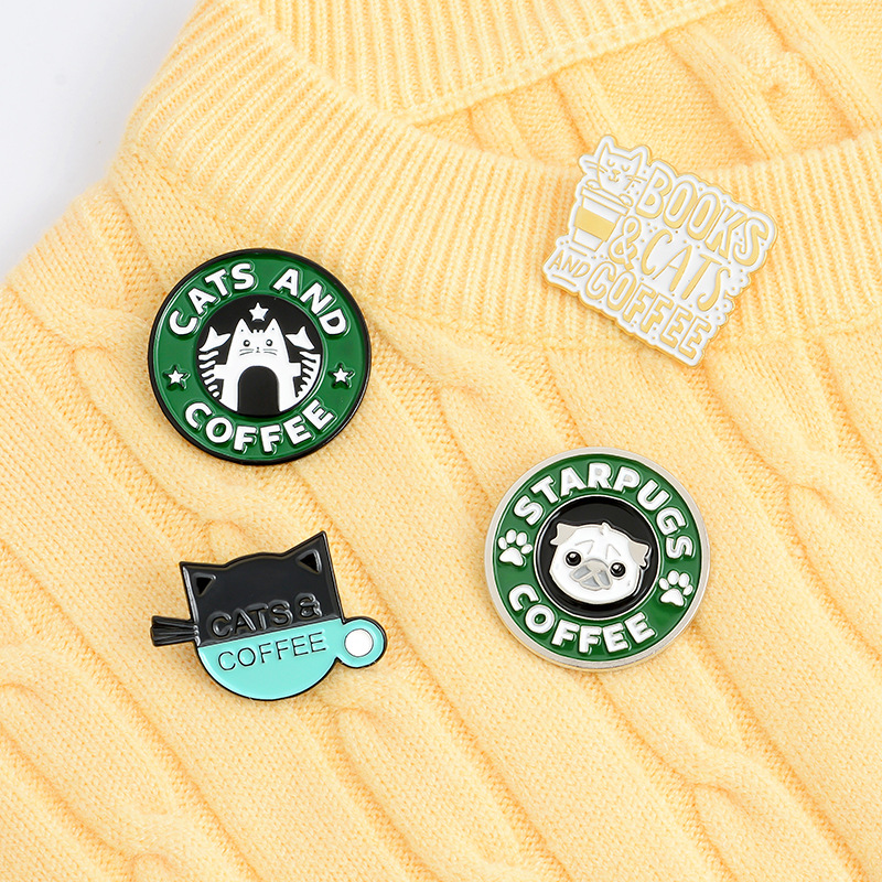 Cat Café Badge