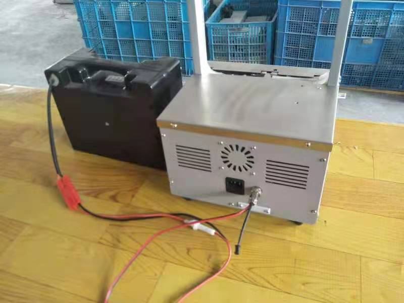 14V户外移动束带机 捆扎机田间捆扎蔬莱果品机包装机户外扎机云海