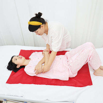 多用途移位滑墊癱瘓老人翻身移動滑布墊臥床病人搬運輔助護理用品