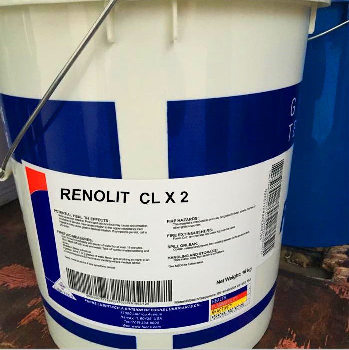 福斯工业润滑脂FUCHS RENOLIT CL X2 防水低温润滑脂 KP2G -50
