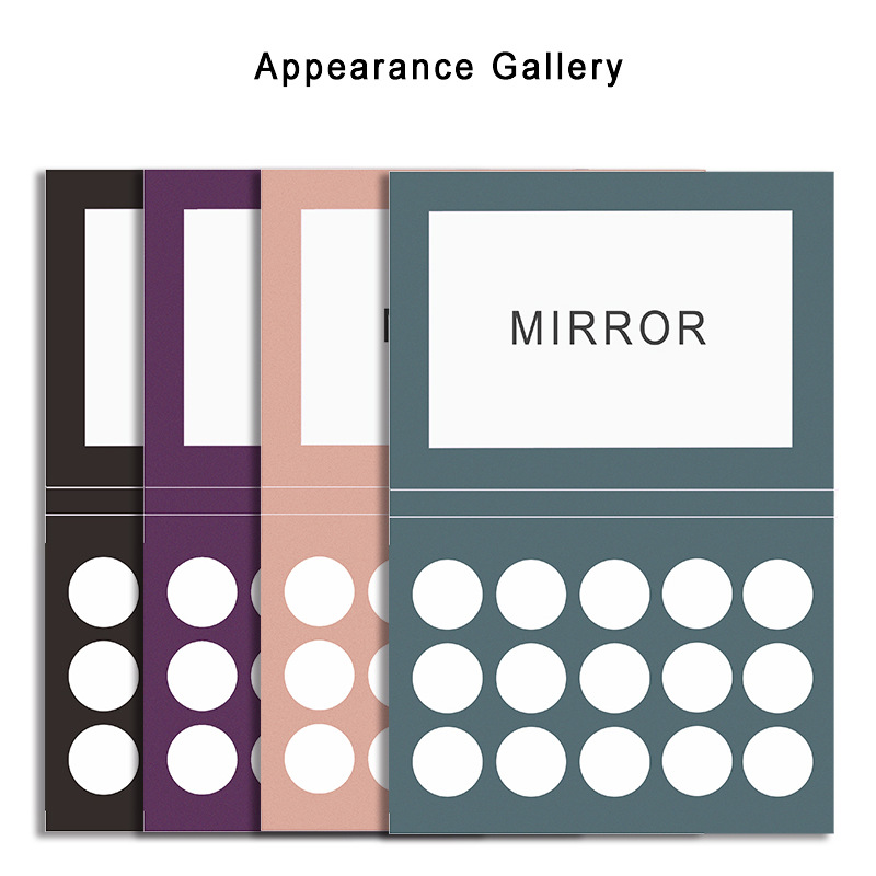 新款眼影珠光哑光DIY12孔眼影盘多功能现货无LOGO眼影定制外贸|ms