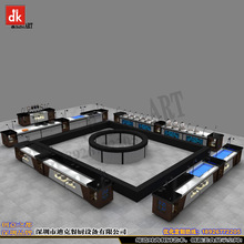 迪克自助餐台设计平面图 移动布菲台设备清单 dk石英石自助取餐台