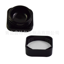 方形现货5ml  9ml 黑色眼霜瓶 电子烟膏瓶 大麻油瓶