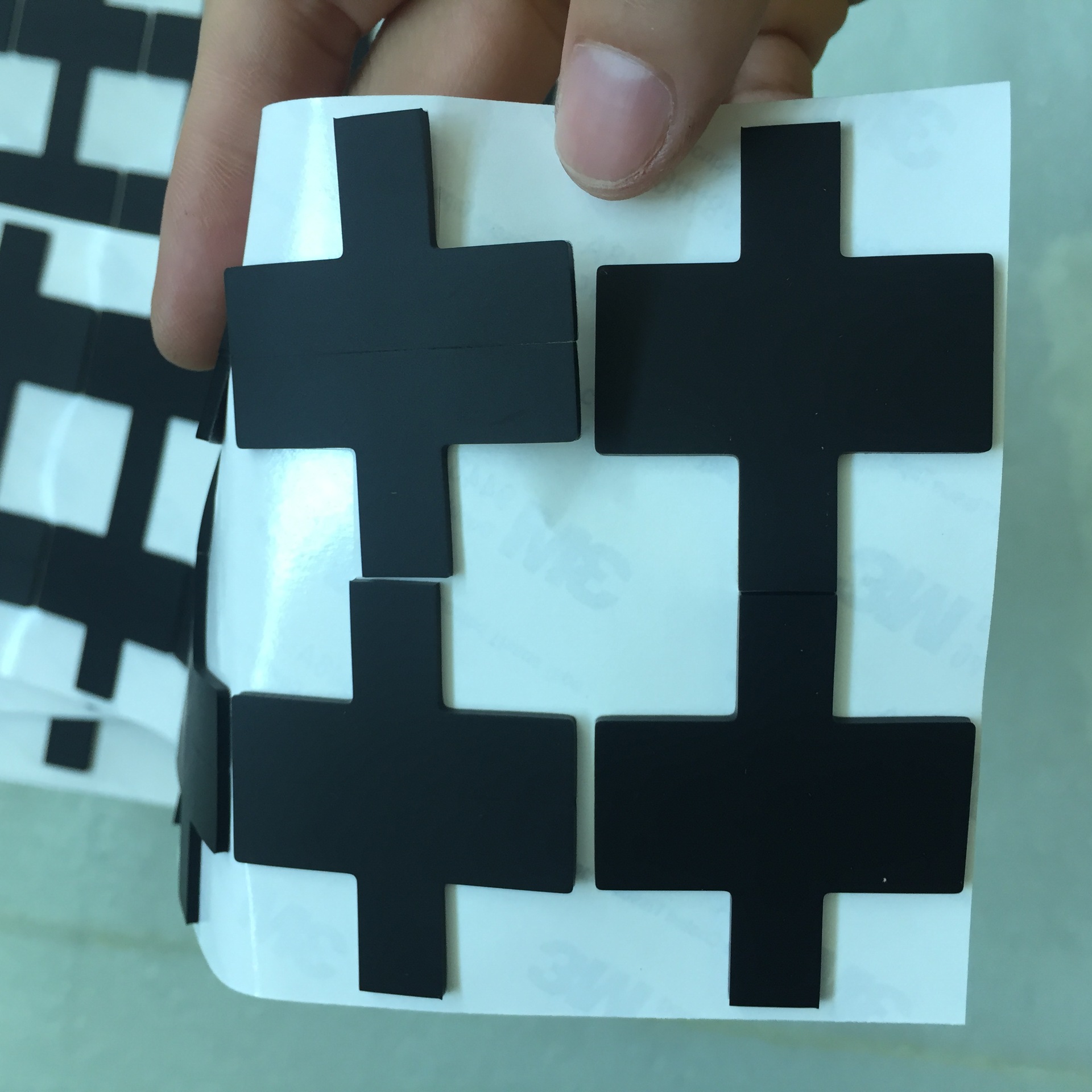 Manufactor Produce black seal up Silicone pad Gum Cushioning pads grid Rubber mats Free of charge provide sample