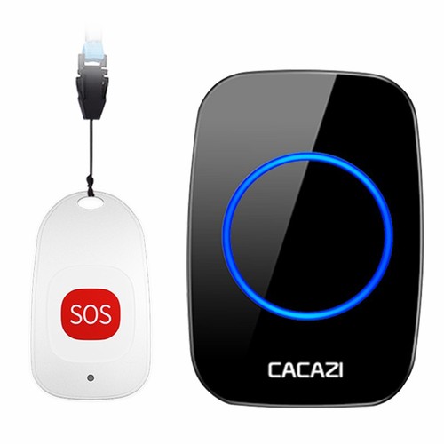 Old Person Call Button Wireless Home Patient Bedside One-Touch Emergency Call Bell Remote Call Bell Alarm