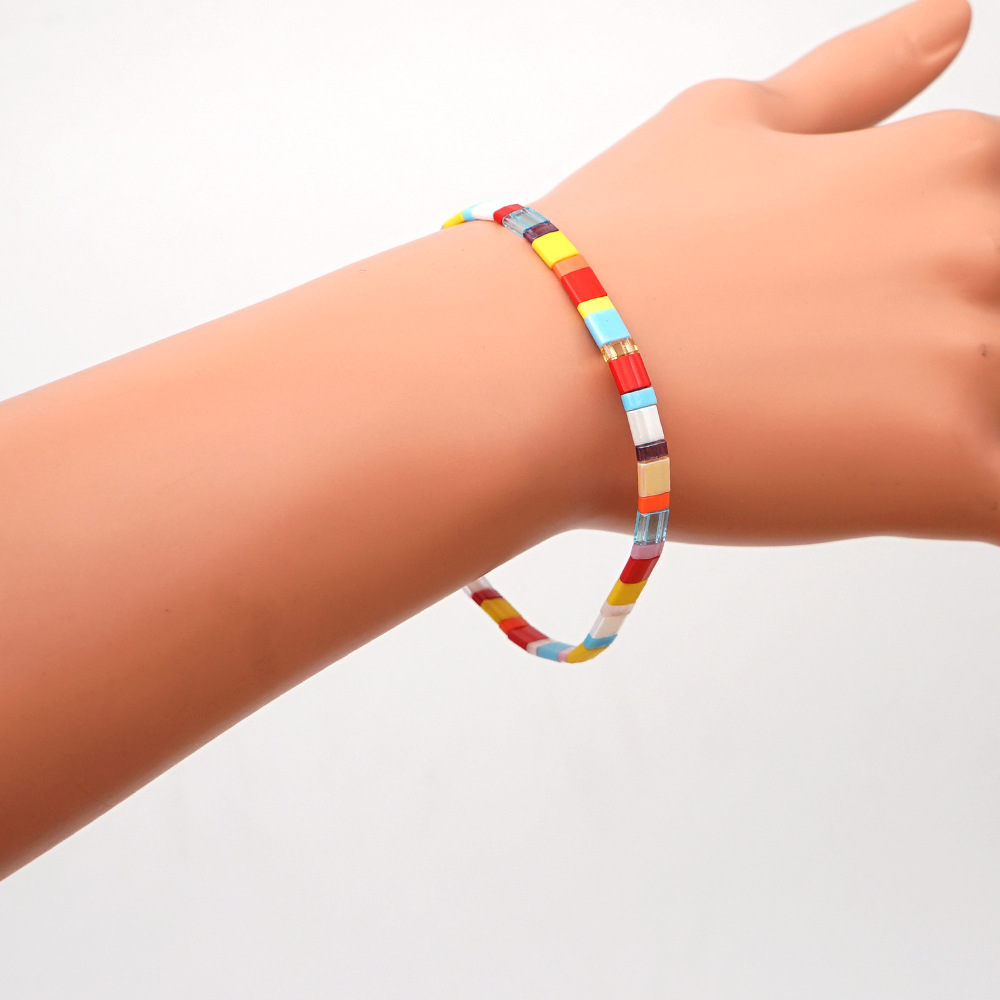 fashion miyuki beads rainbow braceletpicture17