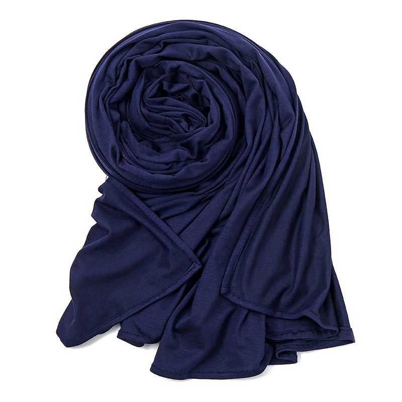 Women's Ethnic Style Solid Color Modal Hijab display picture 5