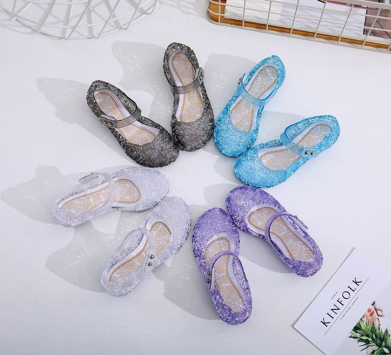 Snow Princess Children's Shoes Snow Wonder 2 Princess Aisha Crystal Shoes Girls High Heeled Sandals Children's Shoes PVC Snow Princess Children's Shoes Snow Wonder 2 Princess Aisha Crystal Shoes Girls High Heeled Sandals Children's Shoes PVC