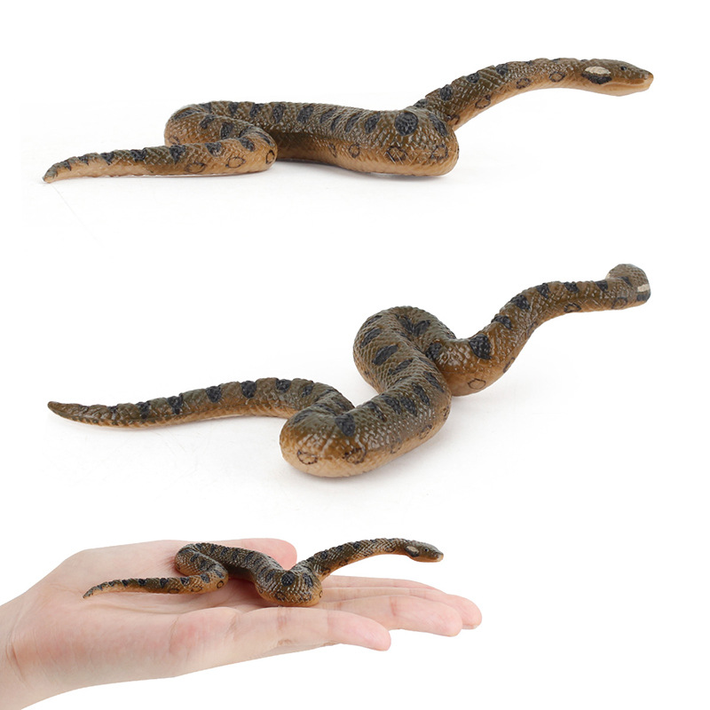 Comercio exterior Venta caliente simulación bosque animal sólido modelo estático paraguas lagarto gigante ciempiés Python niños cognitiva juguete