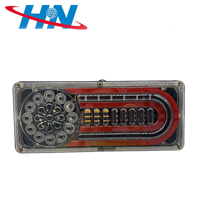 Camión camión bomba remolque 24VLED brillo fresco luz trasera luz de freno conjunto de luz lateral