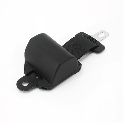 Car seat belt two-point seat belt seat belt bus school bus self-locking belt full-sealing retractor (Car seat belt) - black