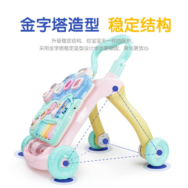 baby Toddler garden cart baby Walk Walker Infants multi-function Rollover children Walker Hand