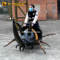 【源頭廠家】互動乘騎硅膠仿真長戟大兜蟲造型 公園小跑跑車設施